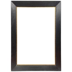 Blackened Oak Frame With Ornate View — 100.5 X 67 Cm — Ref. 2390