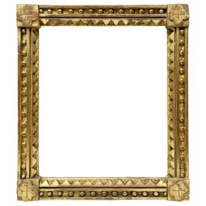 19th Century Frame With Quadrilobed Crosses — 31.2 X 26.7 Cm — Ref. 2392