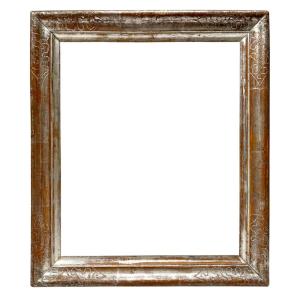 Ogee Frame, Reparure Decoration On White Gold — 32 X 27 Cm — Ref. 2394