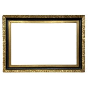 19th Century Black And Gold Frame — 79 X 125 Cm — Ref. 3053