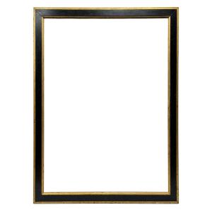 19th Century Black And Gold Frame — 85.8 X 64.5 Cm — Ref.  Pc0048m1
