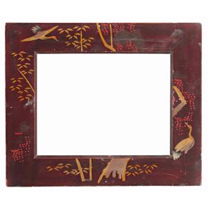 19th Century Japanese Frame — 26.7 X 20.7 Cm — Ref. 3122 (pair 3121)