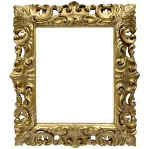 18th Century Italian Mask Frame — 68 X 55 Cm — Ref. 3140