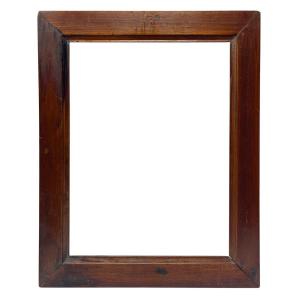 19th-century Molded Walnut Frame — 36 X 27.5 Cm — Ref. Pc0055m1