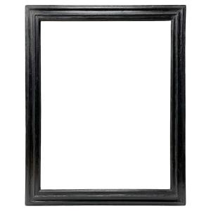 18th-century Italian Blackened Wood Frame — 67.2 X 51.3 Cm — Pc0081m1