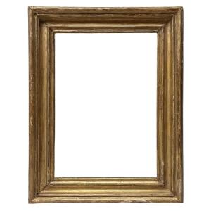 18th-century Italian Molded Wood Frame — 29.1 X 21.1 Cm — Ref. Pc0082m1