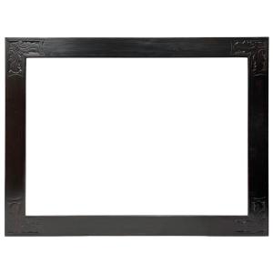 Blackened Wood Frame — 71.2 X 99.2 Cm — Ref. Pc0161m1