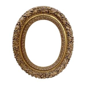 Louis XIII Period Oval Frame — 22.5 X 17.3 Cm — Ref. Pc0317m2