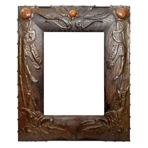 Art Nouveau Frame — 23.9 X 17.9 Cm — Ref. Pc0319m2