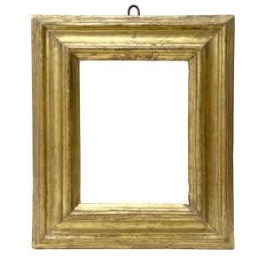 17th-century Italian Frame With Inverted Profile — 24.8 X 19.6 Cm — Pc0369m2