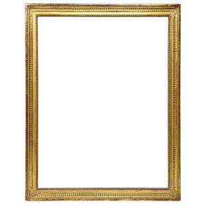 Louis XVI Period Fluted Frame — 76.5 X 59.5 Cm — Ref. Pc0407m2