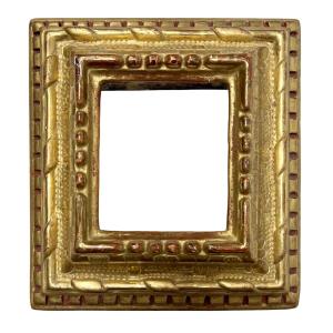 Spanish Inverted Profile Frame, 18th Century — 9.9 X 8.7 Cm — Ref. Pc0354m2