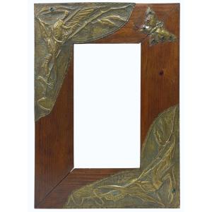 Art Nouveau Frame — 35.8 X 18.8 Cm — Ref. Pc0482m2