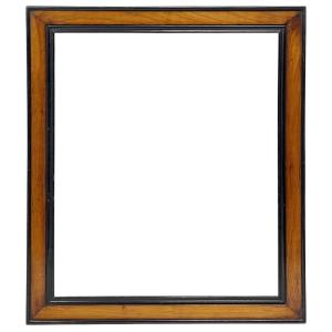 Walnut Frame With Blackened Fillet And Molded View. - 49.4 X 40.5 Cm - Ref. Pc0566m2