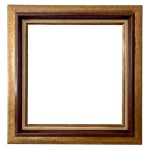 Brown Wood Frame - 38.50 X 36.50 Cm - Ref . 1068