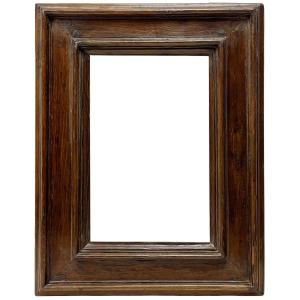 17th Century Oak Cassetta Frame - 42.3 X 27.5 Cm - Ref. Pc0572m2