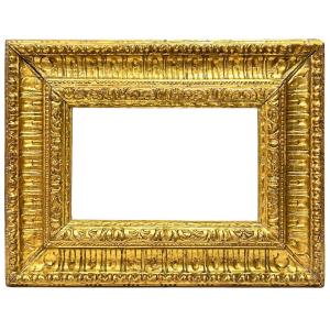 17th Century Piedmontese Frame - 28.3 X 43.8 Cm - Ref. Pc0592m2