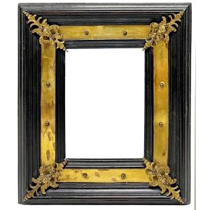 17th Century Roman Frame - 10.2 X 7.7 Cm - Ref. Pc0689m2
