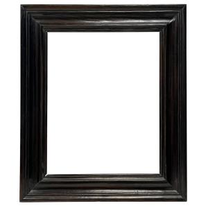 19th Century Blackened Wood Frame - 55.5 X 44.2 Cm - Ref. Pc0606m2