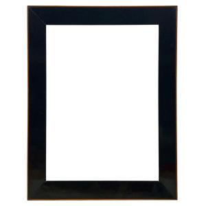 19th Century Frame In Blackened Wood - 81.1 X 60.1 Cm - Ref. Pc0627m2