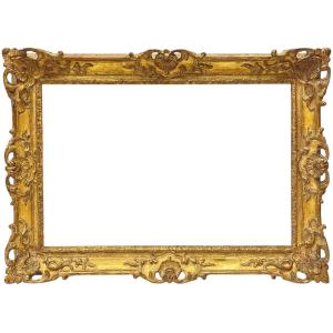 Louis XV Period Frame - 42.8 X 65.3 Cm - Ref. Pc0721m2