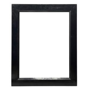 19th Century Blackened Wood Frame - 70 X 54.7 Cm - Ref. Pc0744m2