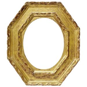 17th Century Italian Frame - 19 X 15.3 Cm - Ref. Pc0866m2