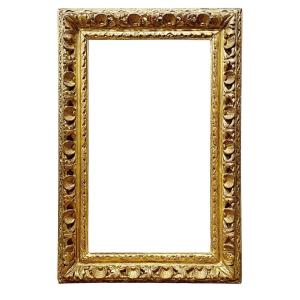 Louis XIII Period Frame - 27.9 X 16.8 Cm - Ref. Pc0881m2 (pair Pc0885m2)