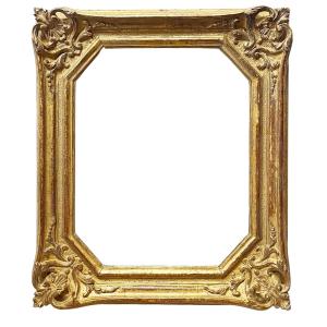 18th Century Octagonal Frame - 23.8 X 19 Cm - Ref. Pc0884m2