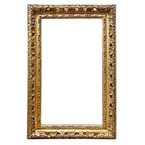 Louis XIII Period Frame - 27.9 X 16.8 Cm - Ref. Pc0885m2 (pair Pc0881m2)