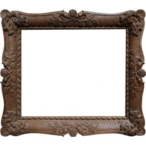 Carved Wood Frame - Ref-044