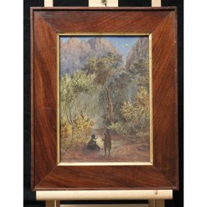 Orientalist Scene - English Orientalist School - Late 19th Century -