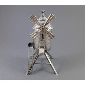 Solid Silver Salt Grinder/mill