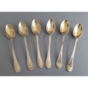 Belgium: 6 Sterling Silver Spoons From The 18th Century
