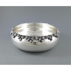 Sterling Silver Bowl Wild Strawberries
