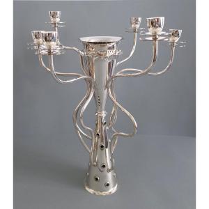Silver-plated Candelabra By Bořek šípek