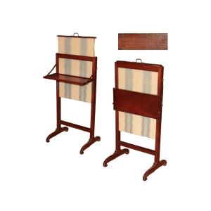 Fire Screen Stamped Canabas