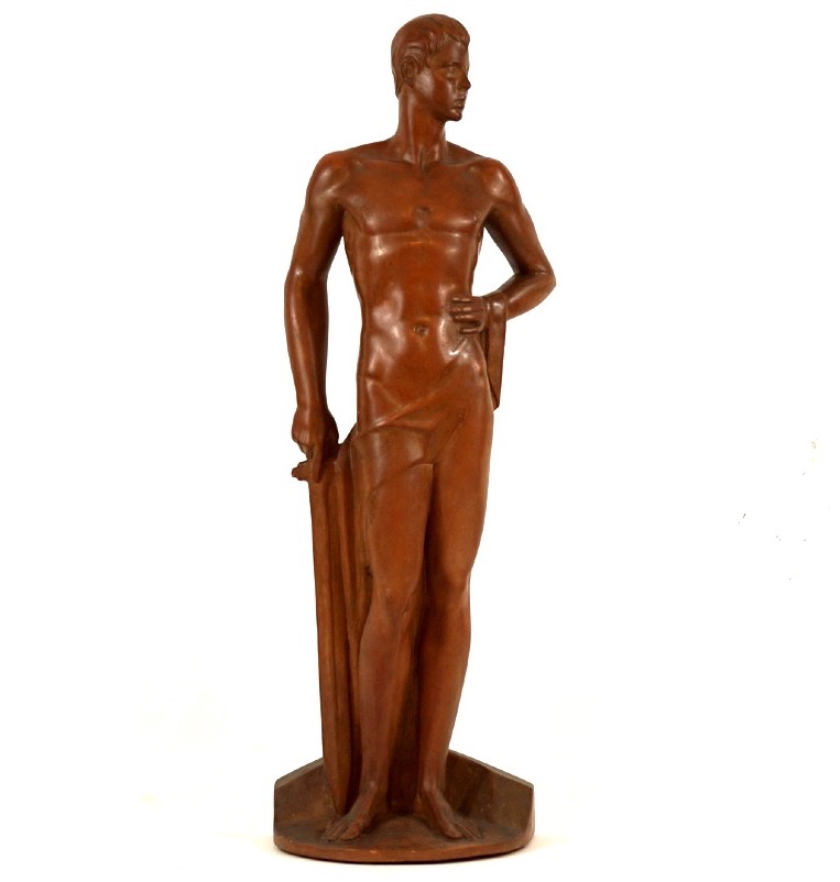 Il Legionario (o Giovane eroe con gladio)-64 cm