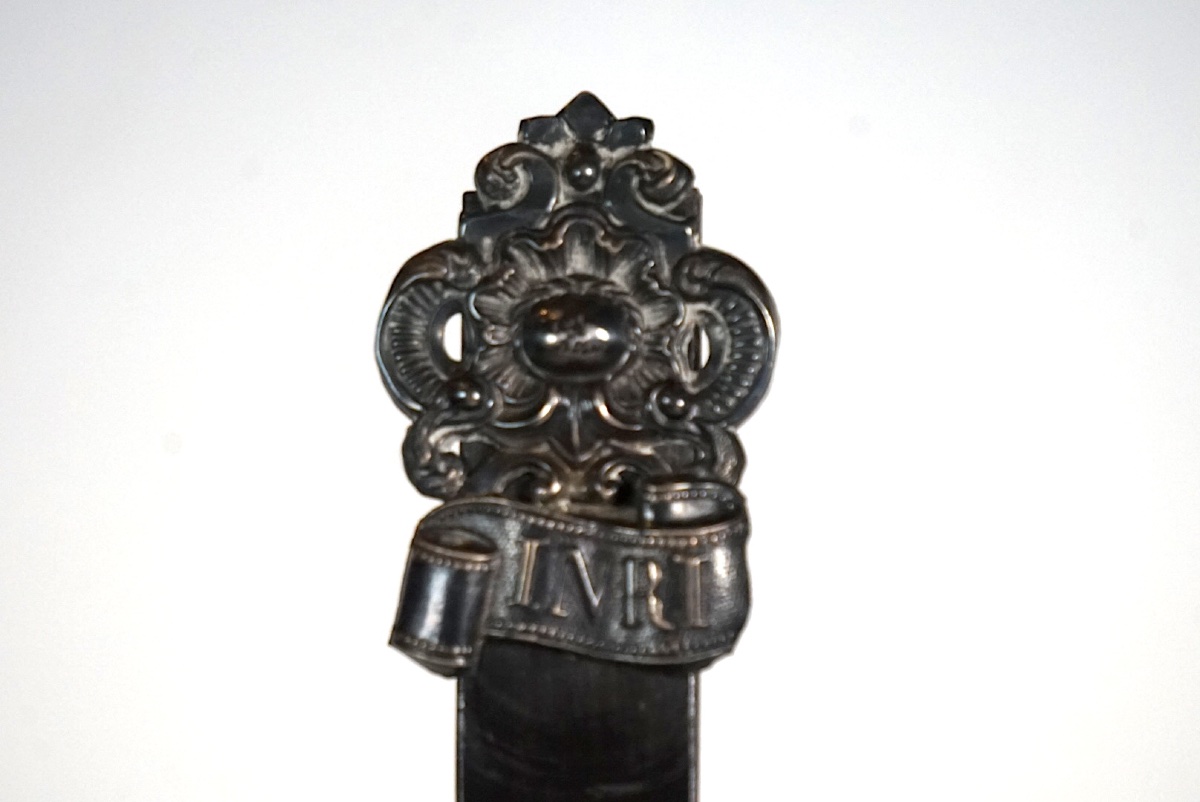 Raro Crocifisso Monumentale da Altare o Oratorio (XVIII-XIX Secolo) – Legno Ebanizzato e Metal-photo-2