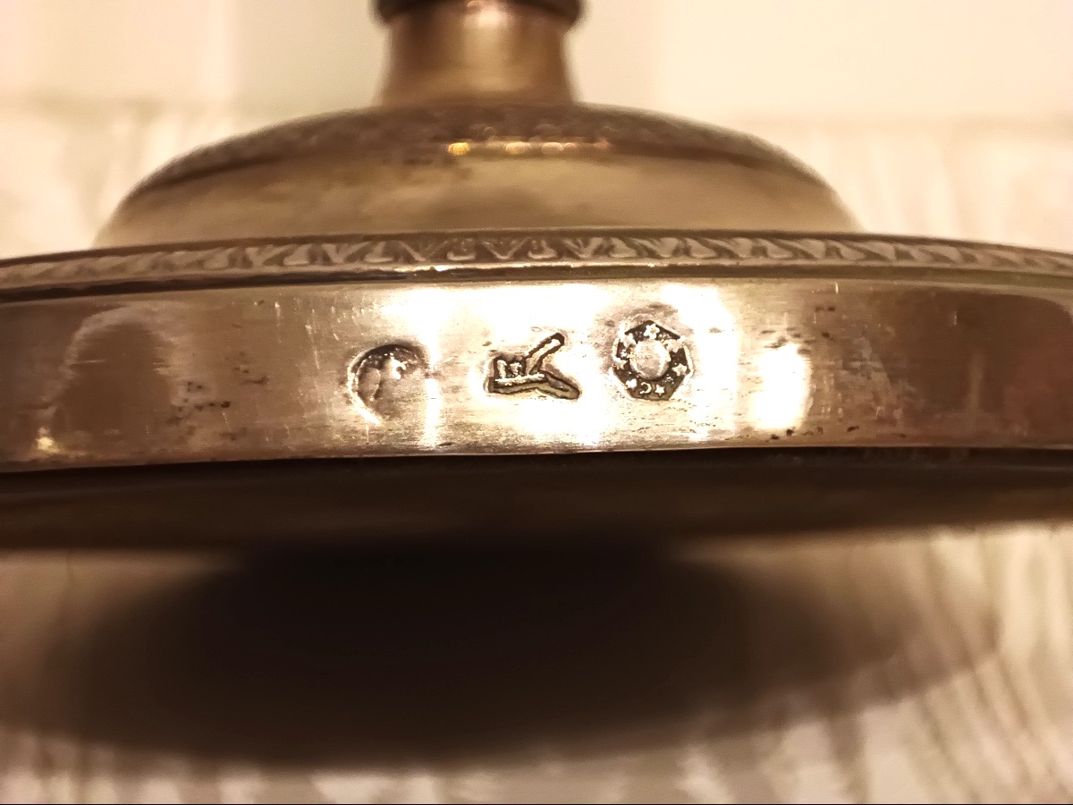 Coppia di Candelieri in Argento Massiccio Milano, 1820 circa – Bottega Fratelli Scavini-photo-6