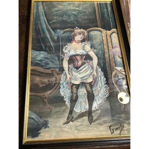 Cocotte In Her Boudoir