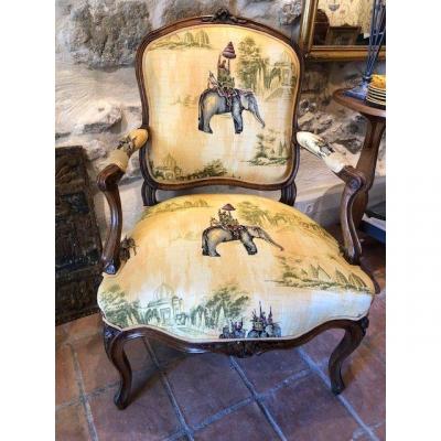 18th Queen Armchair