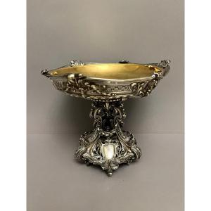 Christofle Paris 19th Century Silver-plated Bronze Centerpiece