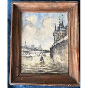 Frank Will. View Of Paris