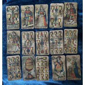 Old Tarot Playing Cards 26 