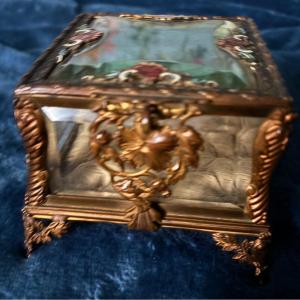 Enameled Jewelry Box