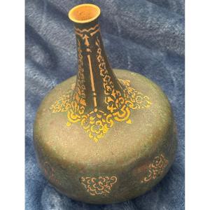Maison Christofle Dinanderie Vase