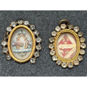 Pair Of Reliquaries 