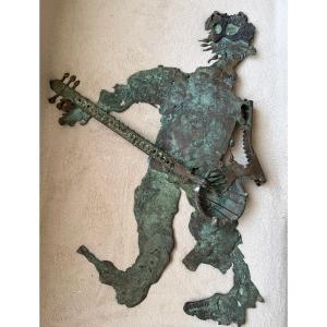 Bronze Character Sido And François Thevenin