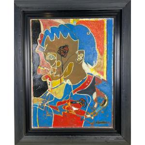 Cubism, Pierre Courtens 1921-2004, Puteaux School.
